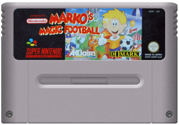 Marko's Magic Football media 6 for Super Nintendo